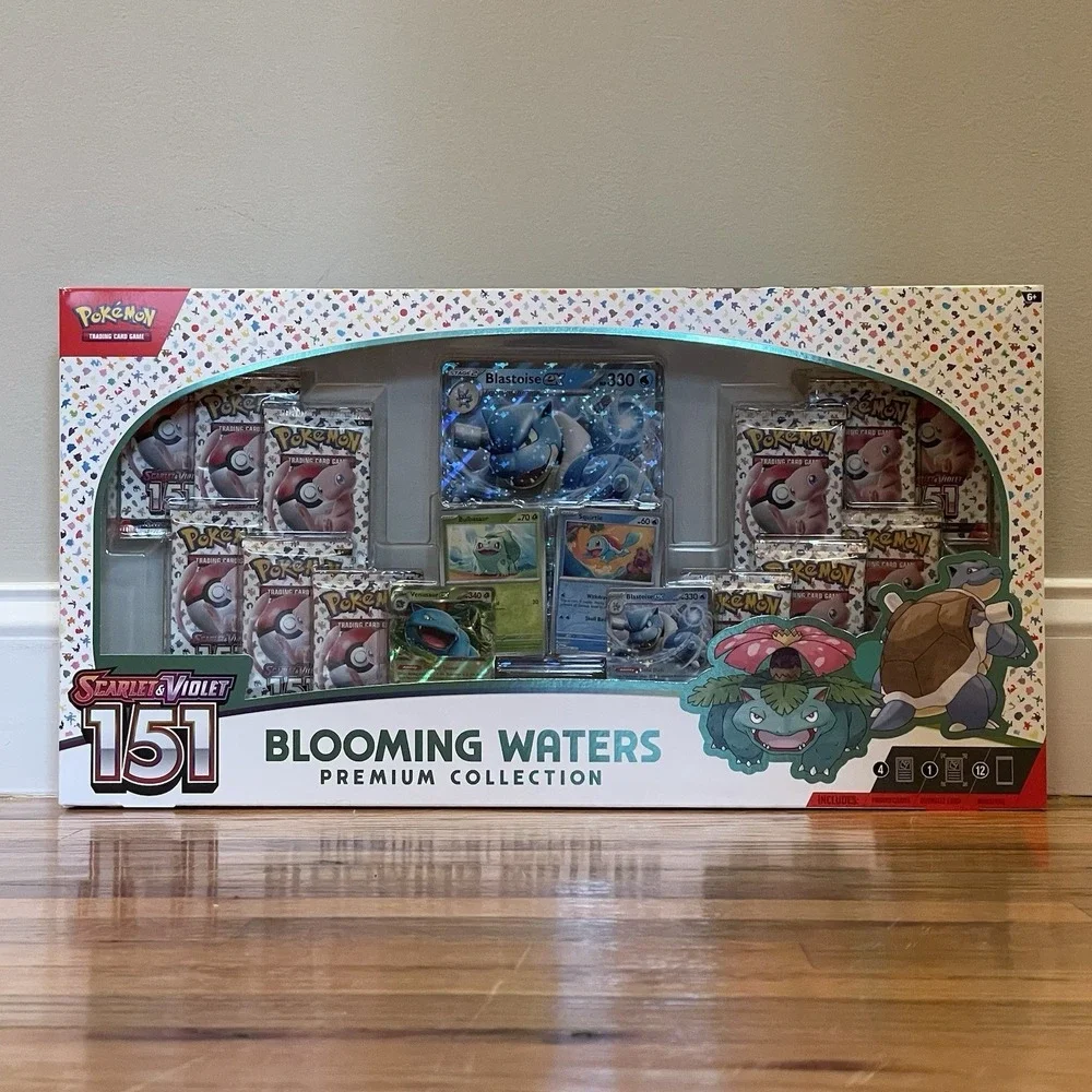 151 pokemon cards blooming waters | Toys | Pokemon 51 Premium Collection Box Scarlet Violet Sealed 151 pokemon cards blooming waters